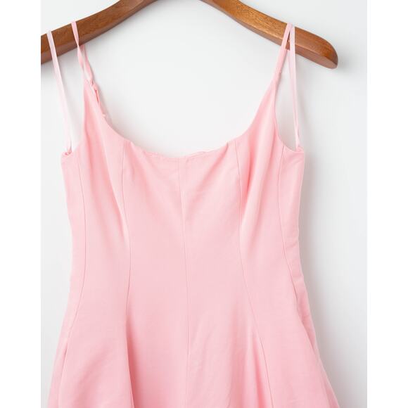 Staud Joy Gown in Pink Maxi Dress Size 2 - Picture 7 of 10